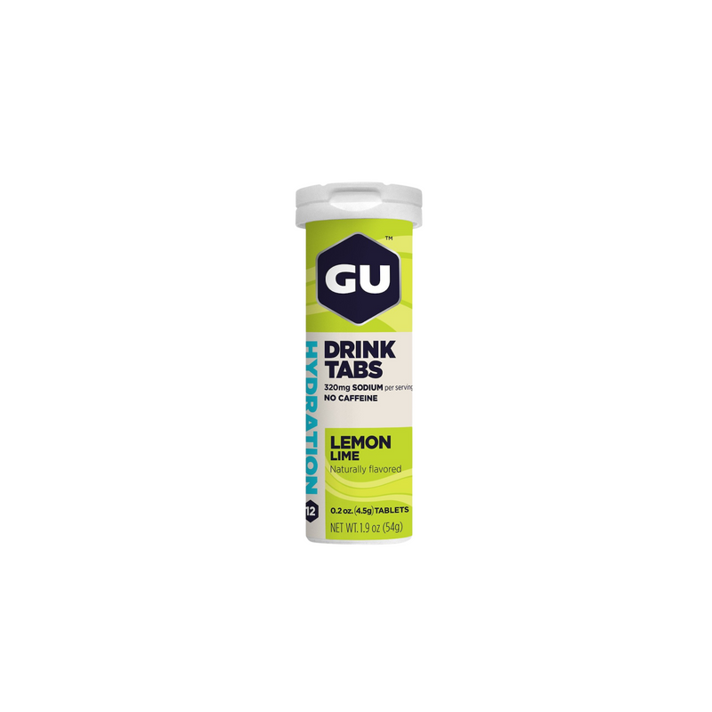 Load image into Gallery viewer, GU Energy Electrolyte Tabs Hydration Lemon Lime (8 x 12 Tabs)