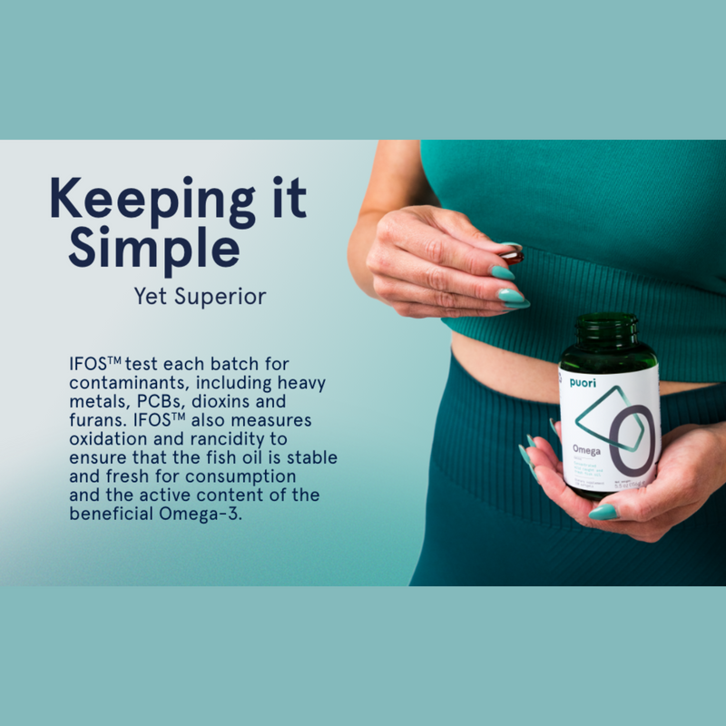 Load image into Gallery viewer, Puori Omega-3 Fish Oil O3 (180 Capsules)