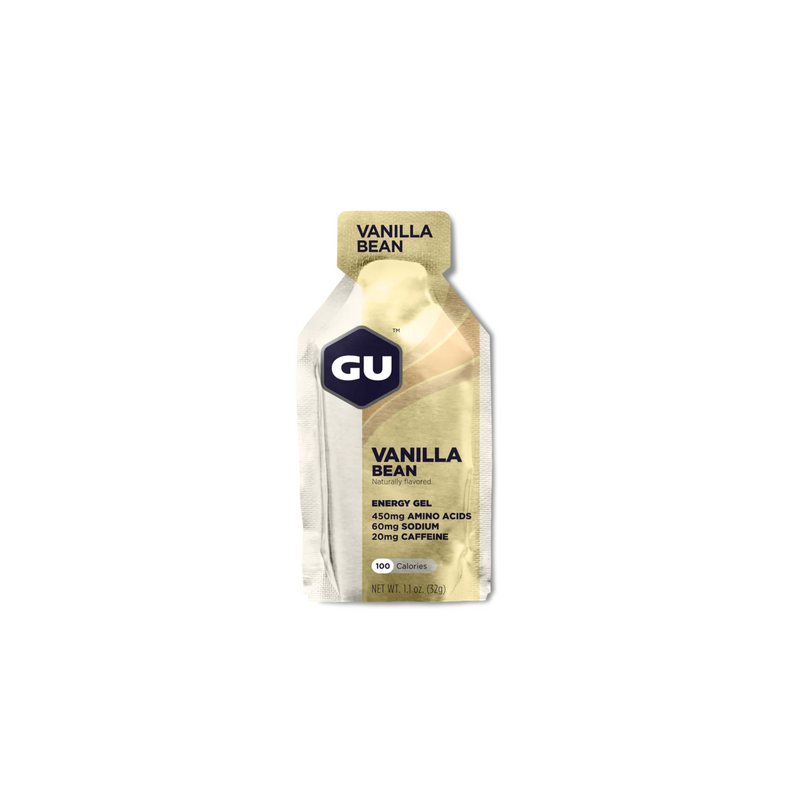 Load image into Gallery viewer, GU Energy Gel Vanilla Bean with Caffeine (32g)