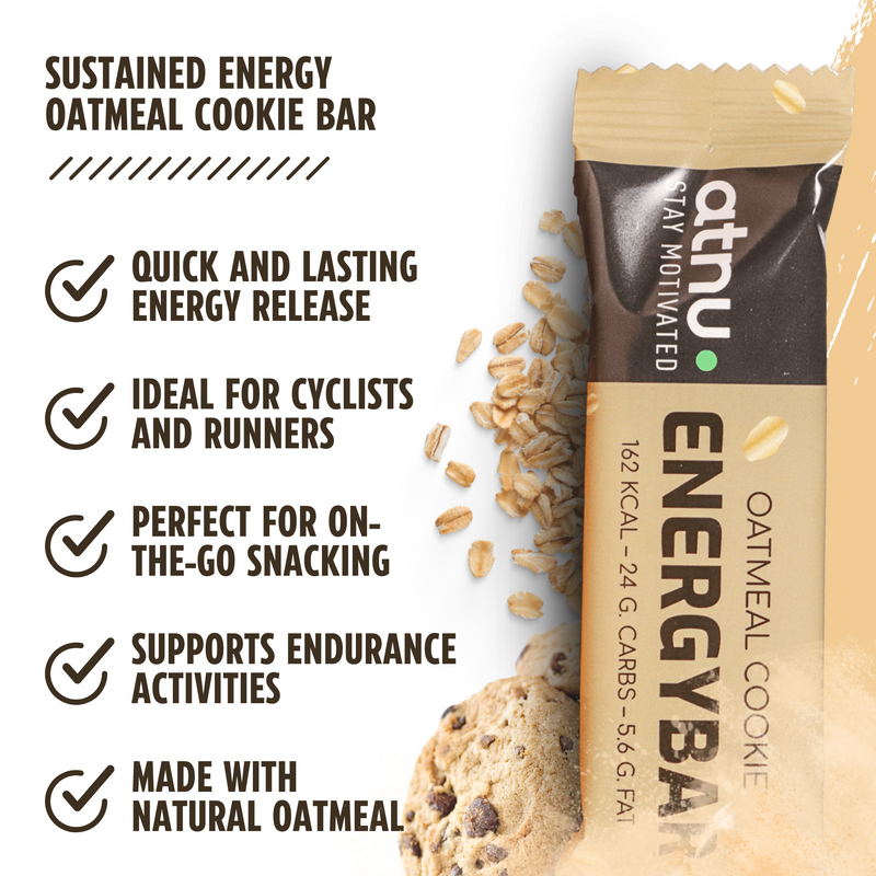 Load image into Gallery viewer, ATNU Energy bar Oatmeal Cookie (12x40g)