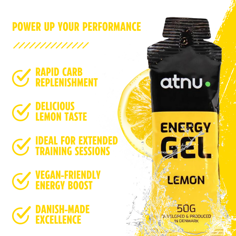 Load image into Gallery viewer, ATNU Energy Gel Lemon (15x50g)