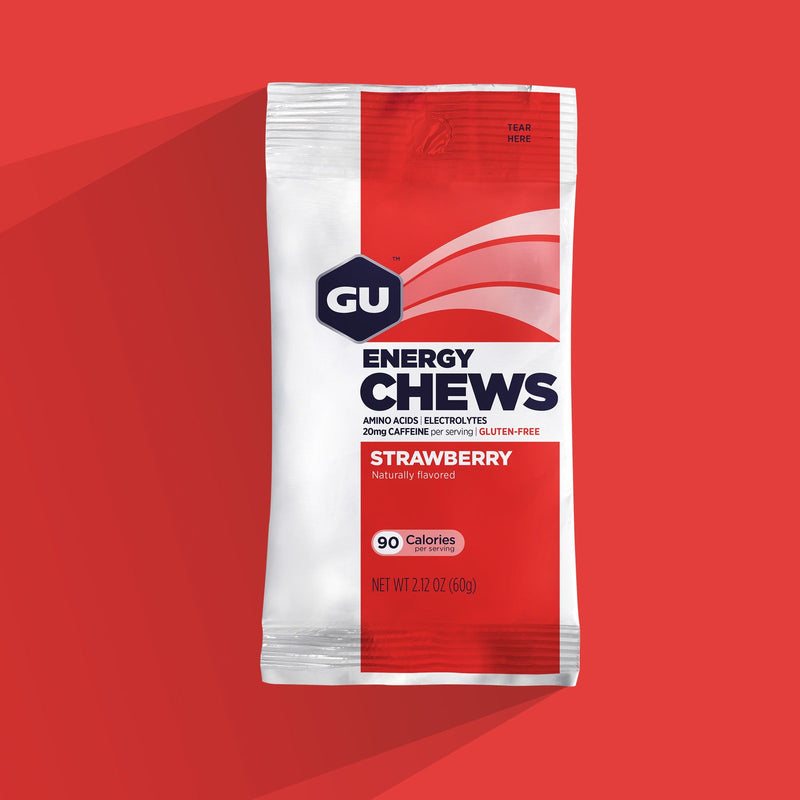 Load image into Gallery viewer, GU Energy Chews Strawberry 60g