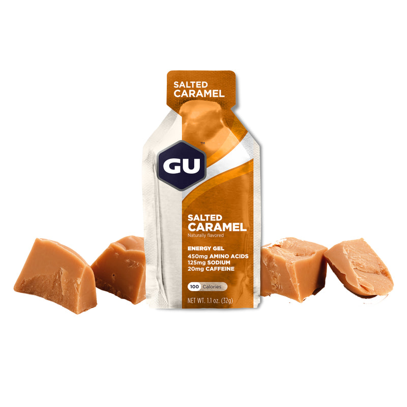 Load image into Gallery viewer, GU Energy Gel Salted Caramel with Caffeine (32g)