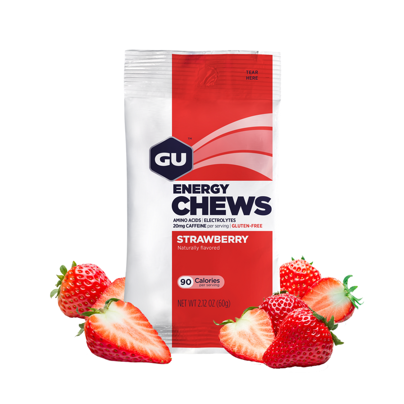 Load image into Gallery viewer, GU Energy Chews Strawberry (12 x 60g)