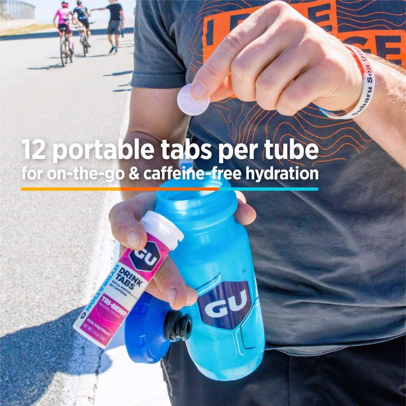 Load image into Gallery viewer, GU Energy Electrolyte Tabs Tri-Berry (8x12x54g)