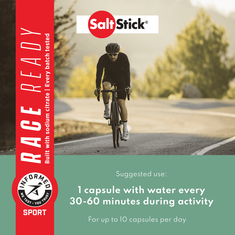 Load image into Gallery viewer, SaltStick PLUS Electrolyte capsules with Caffeine (100 Caps)
