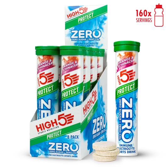 High5 Electrolyte Tabs ZERO Protect Orange & Echinacea (8x20 tabs)