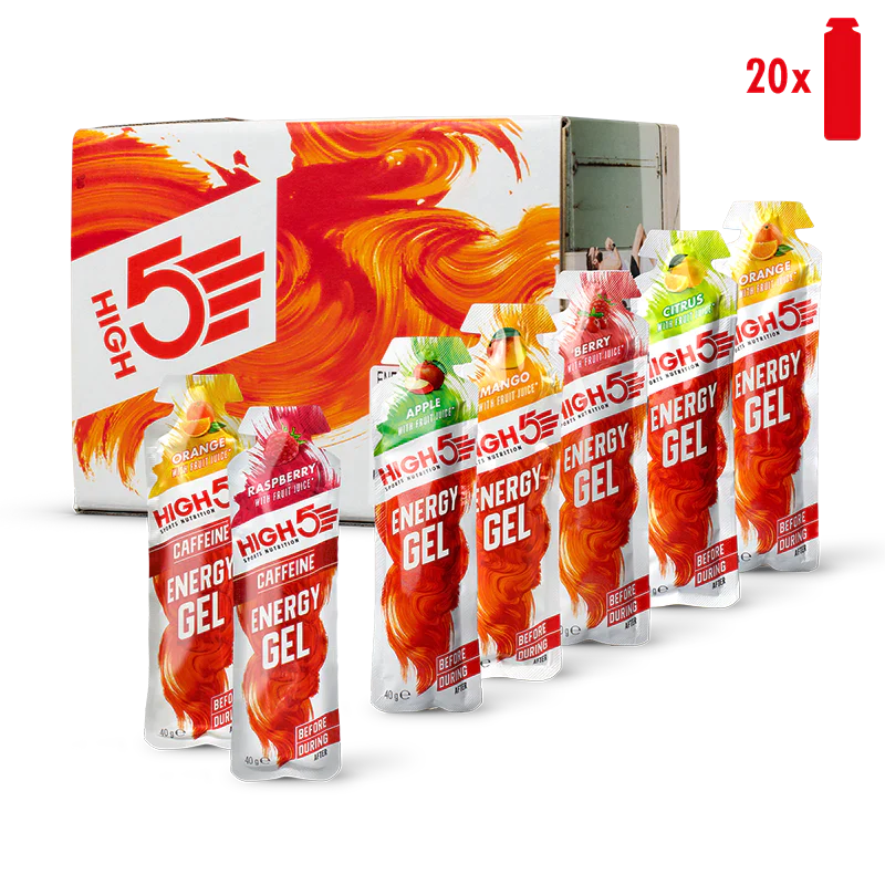 Load image into Gallery viewer, High5 Energy Gel Mixed Flavors 40 g x 20 pcs.