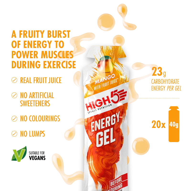Load image into Gallery viewer, High5 Energy Gel Mixed Flavors 40 g x 20 pcs.