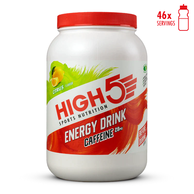 Load image into Gallery viewer, Energidrik High5 caffeine citrus 2,2 kg
