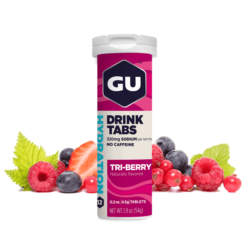 Load image into Gallery viewer, GU Energy Drink Tabs Tri-Berry