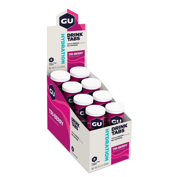 GU Energy Electrolyte Tabs Tri-Berry (8x12x54g)