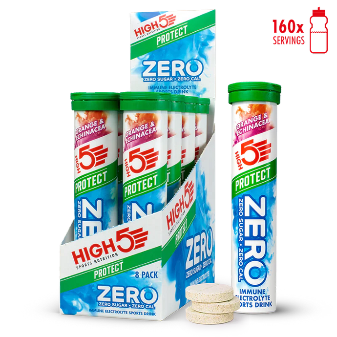 High5 Electrolyte Tabs ZERO Protect Orange & Echinacea (8x20 tabs)