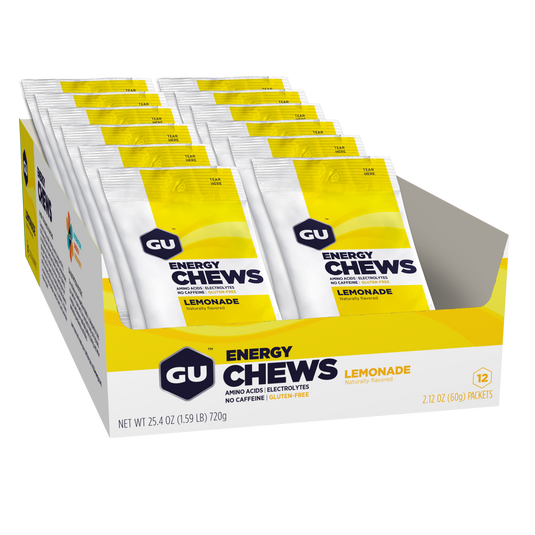 GU Energy Chews Lemonade (12 x 60g)
